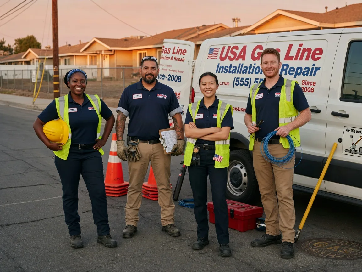 Gas Line Installation company in Hampton, MN
